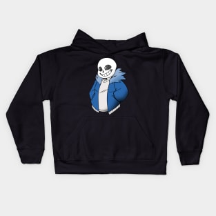 sans from undertale Kids Hoodie